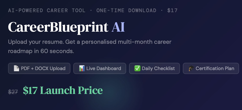 CareerBlueprint AI